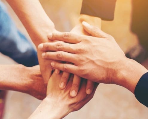 Ways To Strengthen Your Relationships - Hands Together Making Supportive Gesture - Port Melbourne Counselling Services